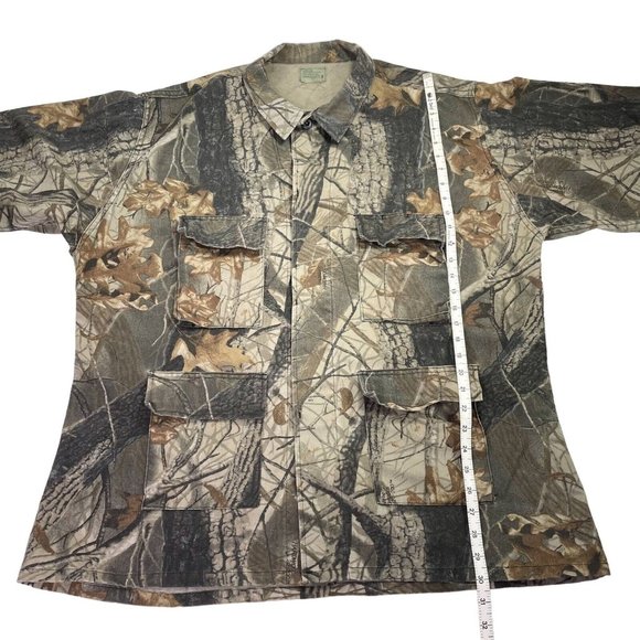 Military Camouflage Realtree Hardwoods 20-200 Tactical Jacket- XL Long - Picture 7 of 7